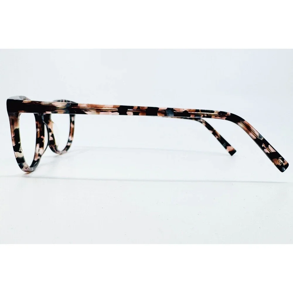 Warby Parker Virginia Eyeglasses Womens Pink Tortoise Cat Eye 48-18-140